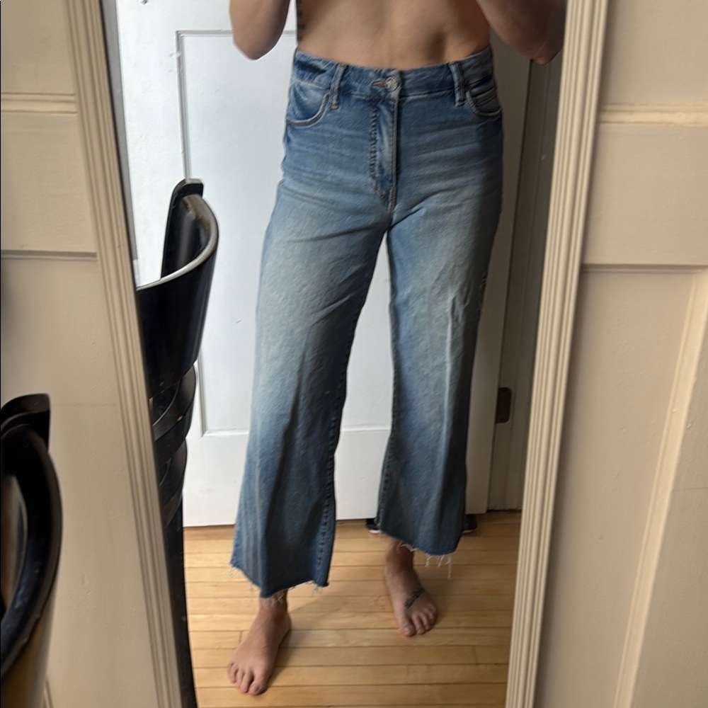 Kut from the Kloth Wide Leg Crop Jeans